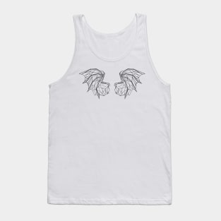 Polygonal Dragon Wings Tank Top